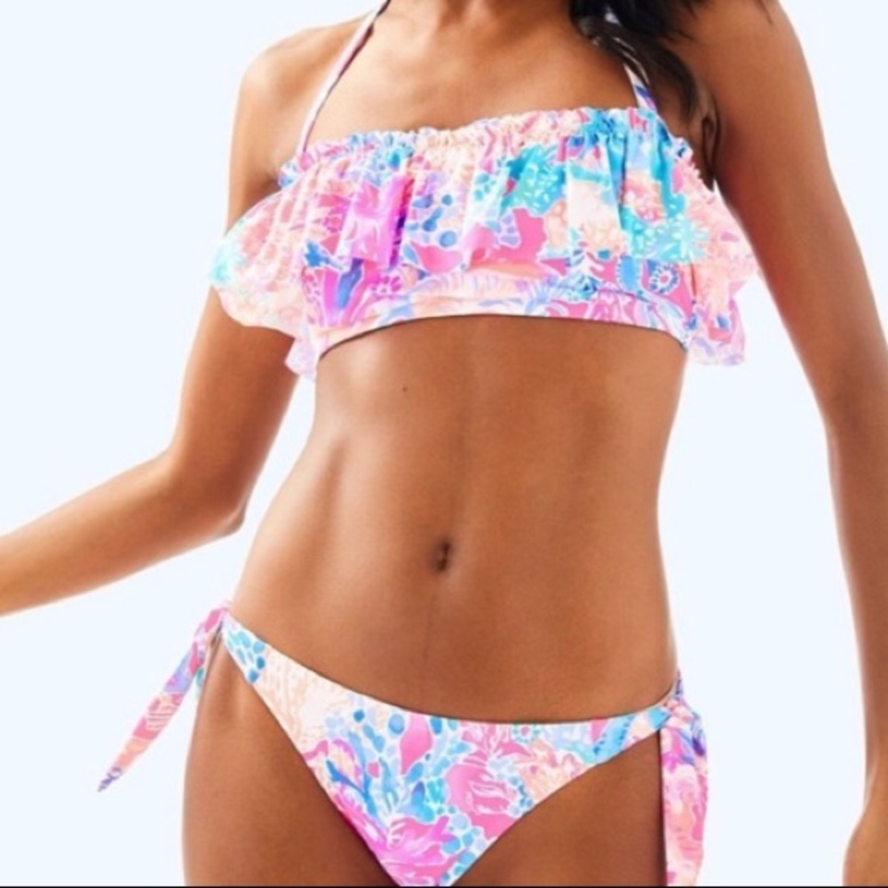 Lilly Pulitzer Small 4/6 Pink Aquadesiac Bikini